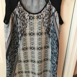 CAbi Mix Print Tunic- spring 2015